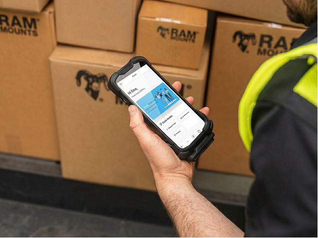 GCORPcx mobile warehouse scanning