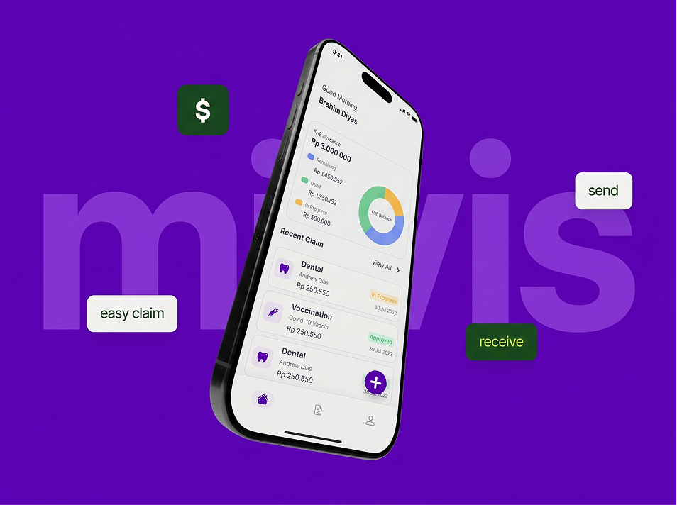 MIVIS mobile claim flow