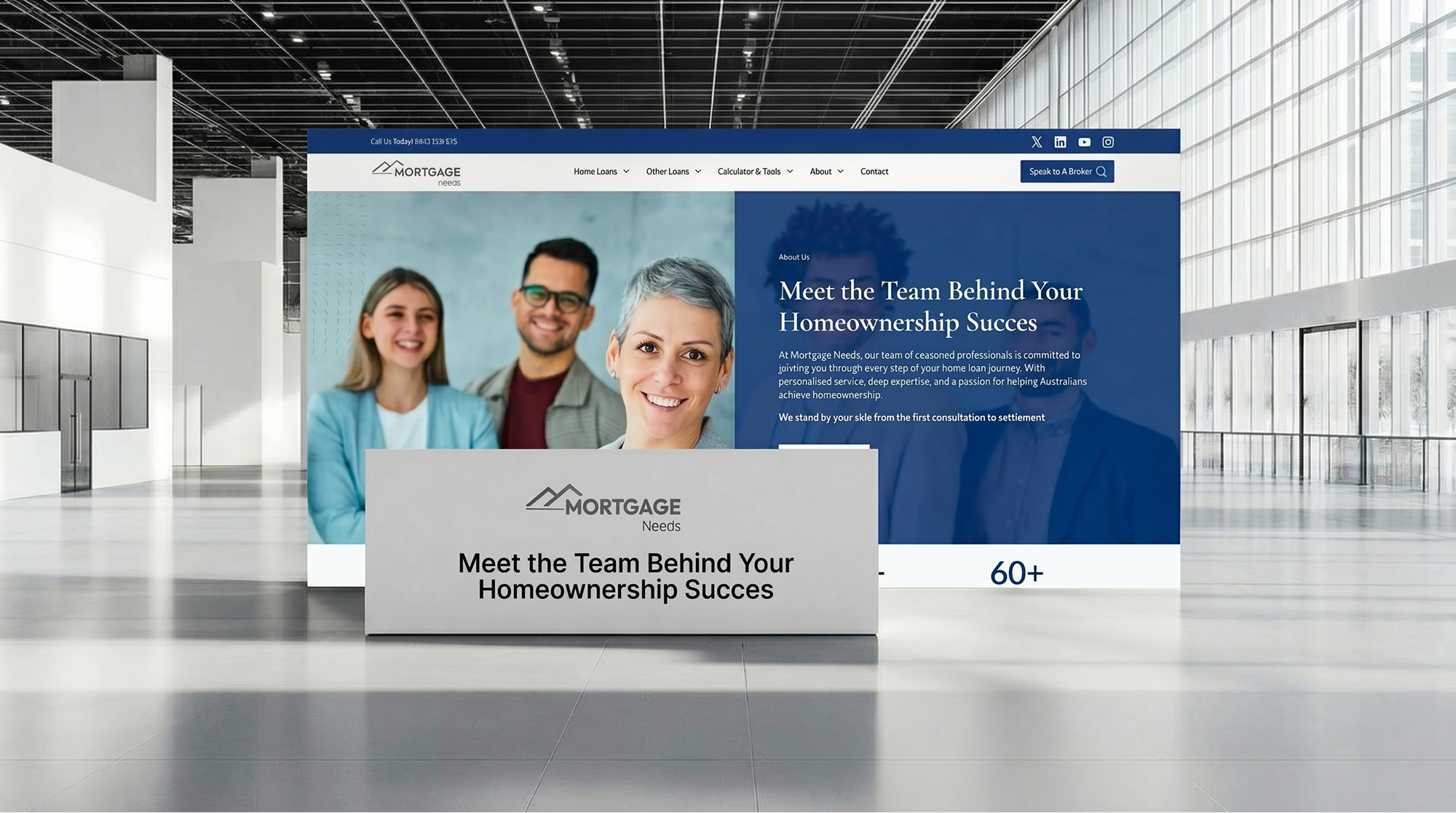 Mortgage Needs website showcase