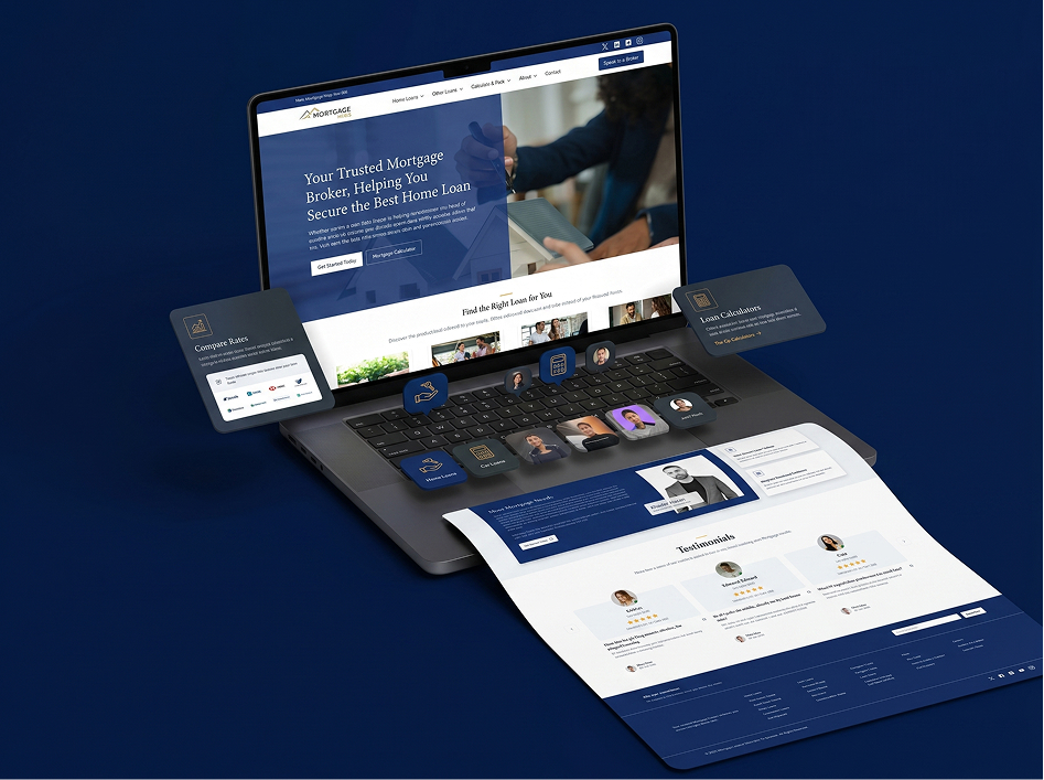 Mortgage Needs responsive design