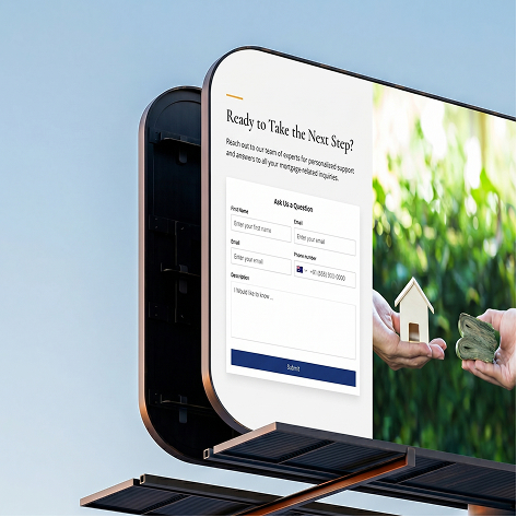 Mortgage Needs device mockup